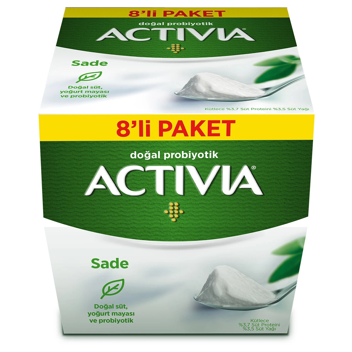 Activia Sade Ekonomik 8x110 Gr