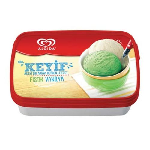 Algida Keyif Antep Fıstıklı Vanilya 750 Ml