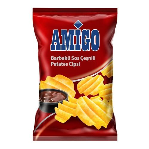 Amigo Barbekü Sos Çeşnili Patates Cipsi 200 Gr