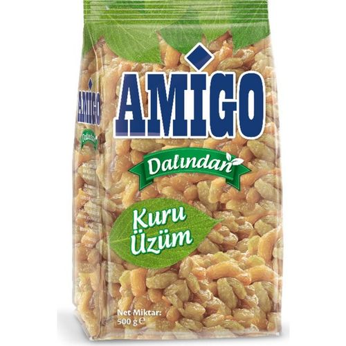 Amigo Dalından Kuru Üzüm 500 Gr