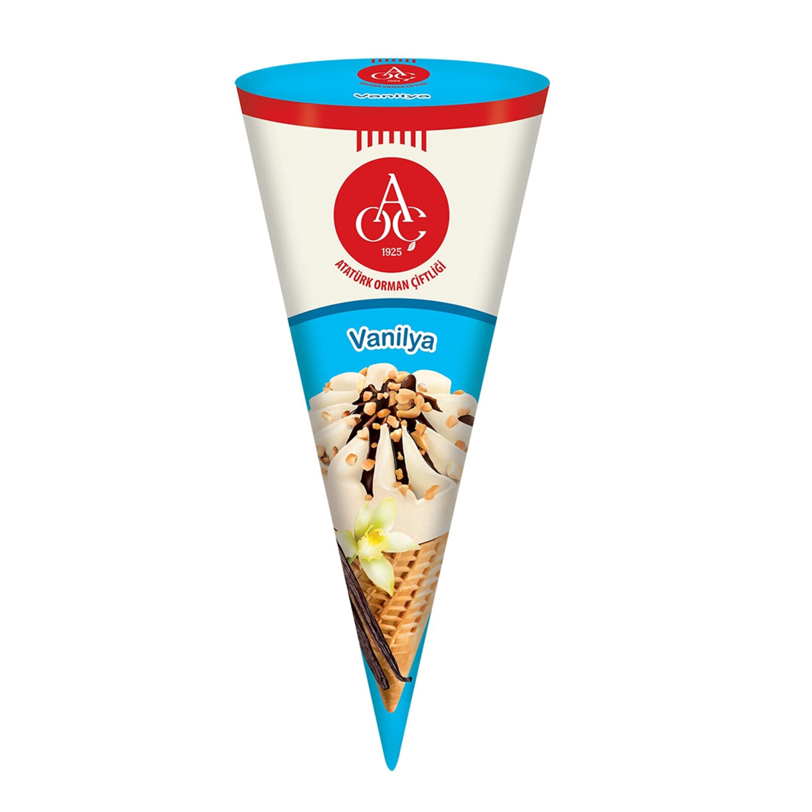 AOÇ Vanilyalı Kornet Dondurma 120 Ml