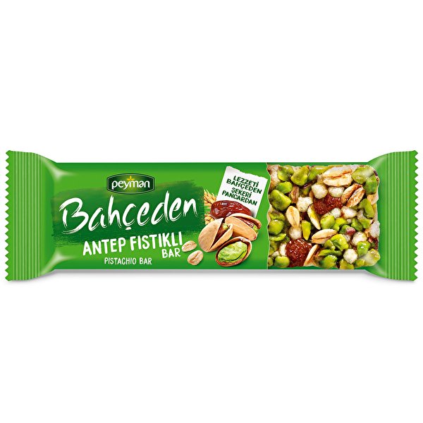 Bahçeden Antep Fıstıklı Bar 27 Gr