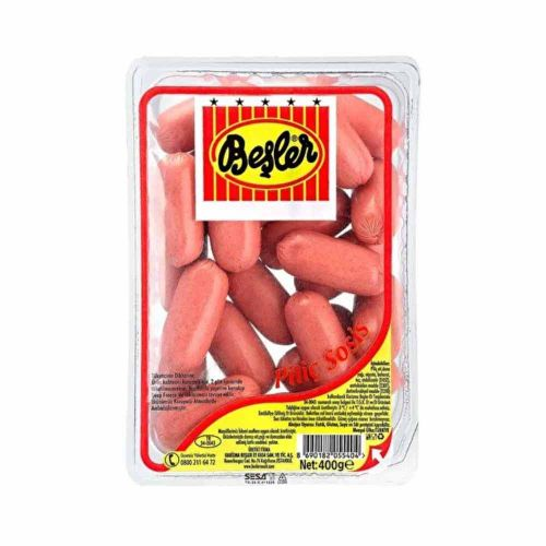Beşler Piliç Kokteyl Sosis 400 Gr