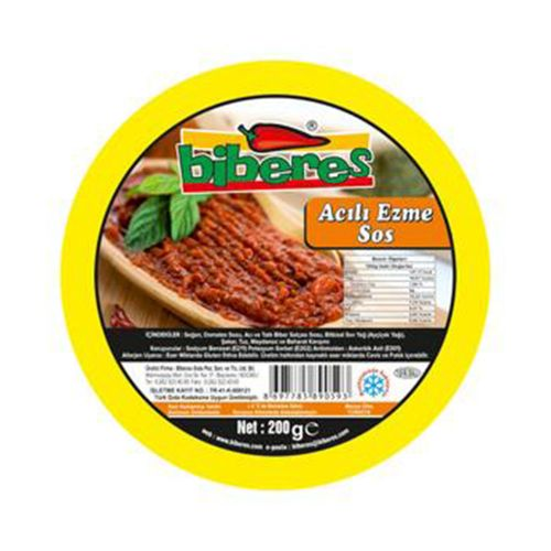 Biberes Acı Ezme 200 Gr