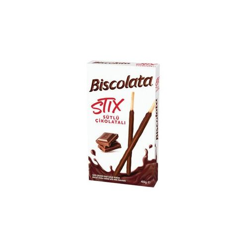Bisküvi Çikolata Karamel 34-40 G Biscolata Stıx