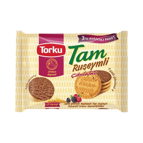 Bisküvi Orman Meyveli Ruşeymli 3x84g Torku