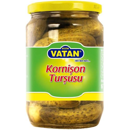 Bizim Vatan Kornişon Turşusu 670 Gr