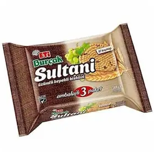 Burçak Sultani Üzümlü Bisküvi 369 Gr