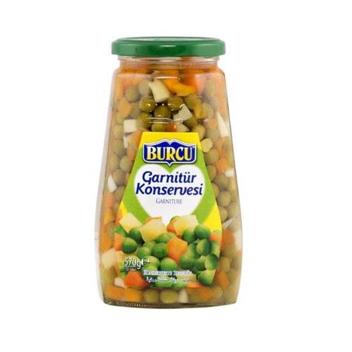 Burcu Garnitür Konservesi 570 Gr