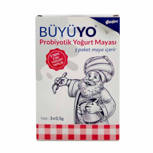 Büyüyo Probiyotik Kuru Yoğurt Mayası 1,5 Gr