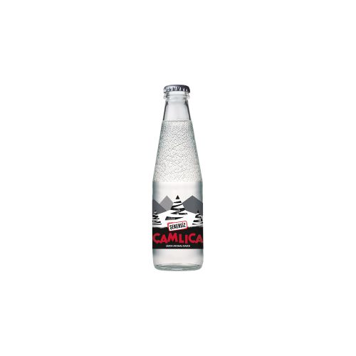 Çamlıca Limon Aromalı Şekersiz Gazoz Cam Şişe 200 Ml
