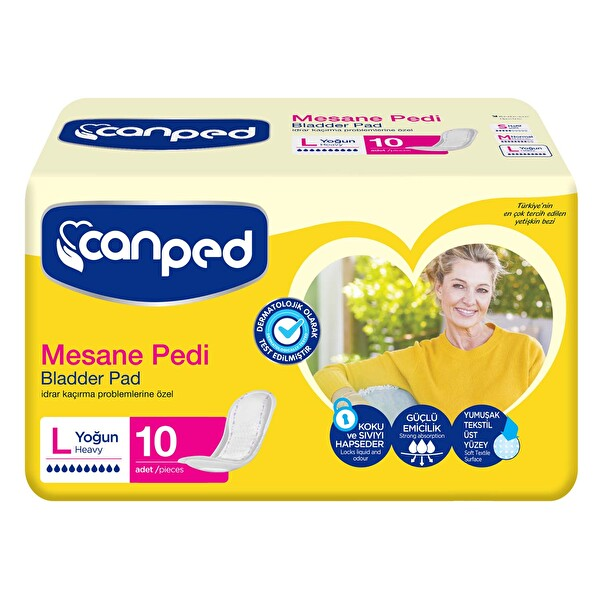 Canped Mesane Pedi Büyük 10 Adet