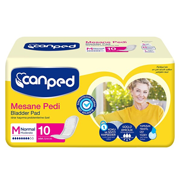 Canped Orta Mesane Pedi 10 Adet