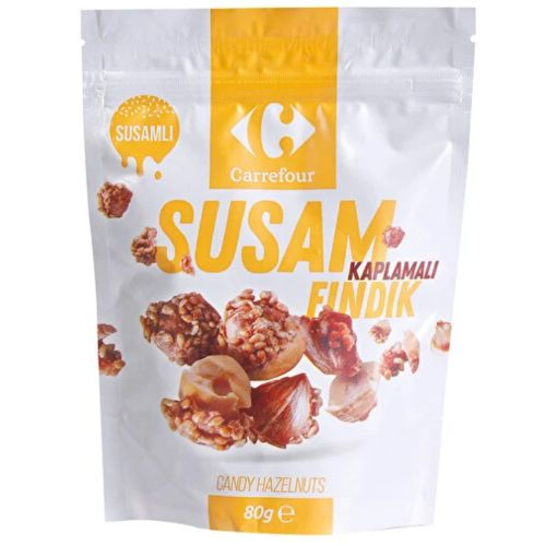 Carrefour Susam Kaplamalı Fındık 80 Gr