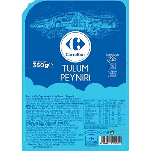 Carrefour Tulum Peyniri 350 Gr