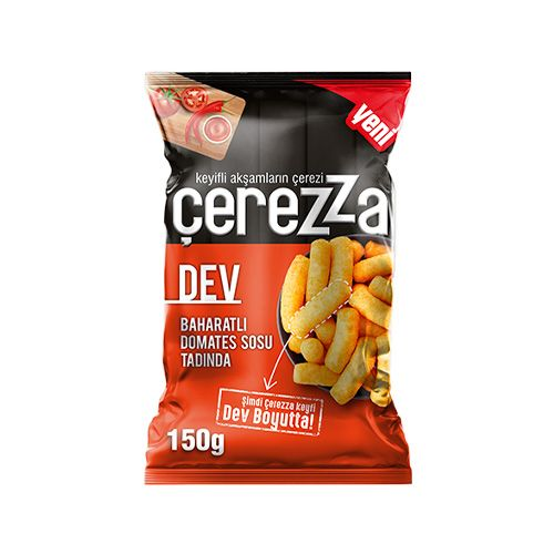 Çerezza Domates Baharat Aromalı Mısır Çerezi 150 Gr