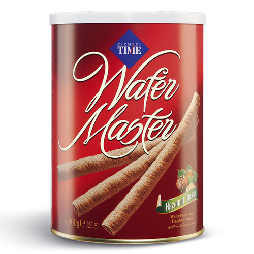 Çizmeci Tıme Fındıklı Wafer Master Teneke 400 G