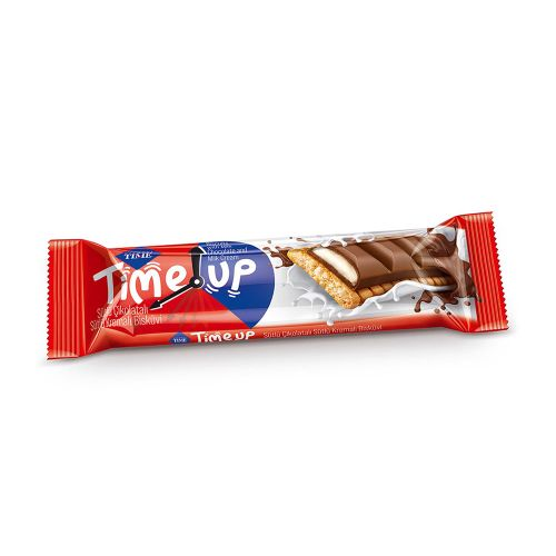 Çizmeci Time Up Sütlü Çikolata Sütlü Kremalı Bisküvi 30 Gr