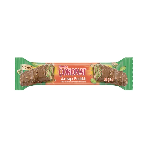 Çokonat Gofret Antep Fıstıklı Çikolatalı 30 GR