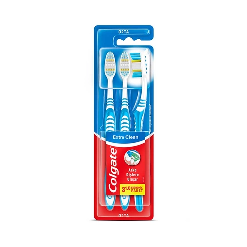 Colgate Extra Clean Diş Fırçası 3 Adet