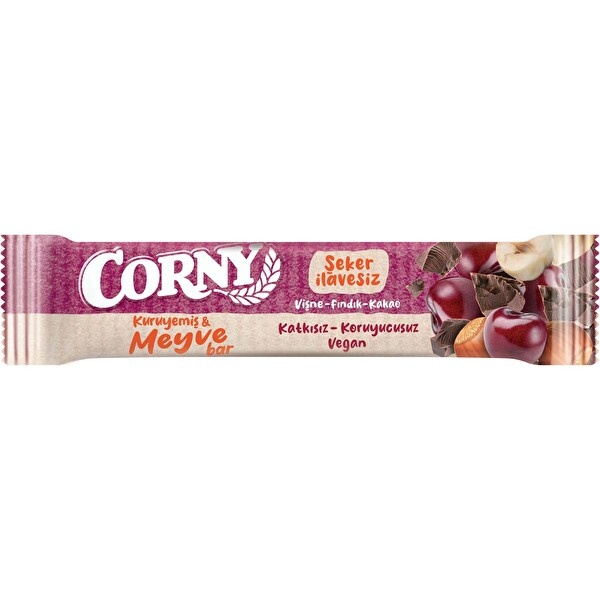 Corny Kuruyemiş Meyve Bar Vişne Fındık Kakao 35 Gr