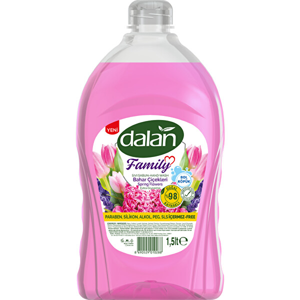Dalan Sıvı Sabun Bahar Çiçekleri 1.5 Lt
