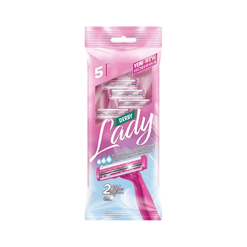 Derby Tıraş Bıçağı Çift Bıçak Lady 5 Adet
