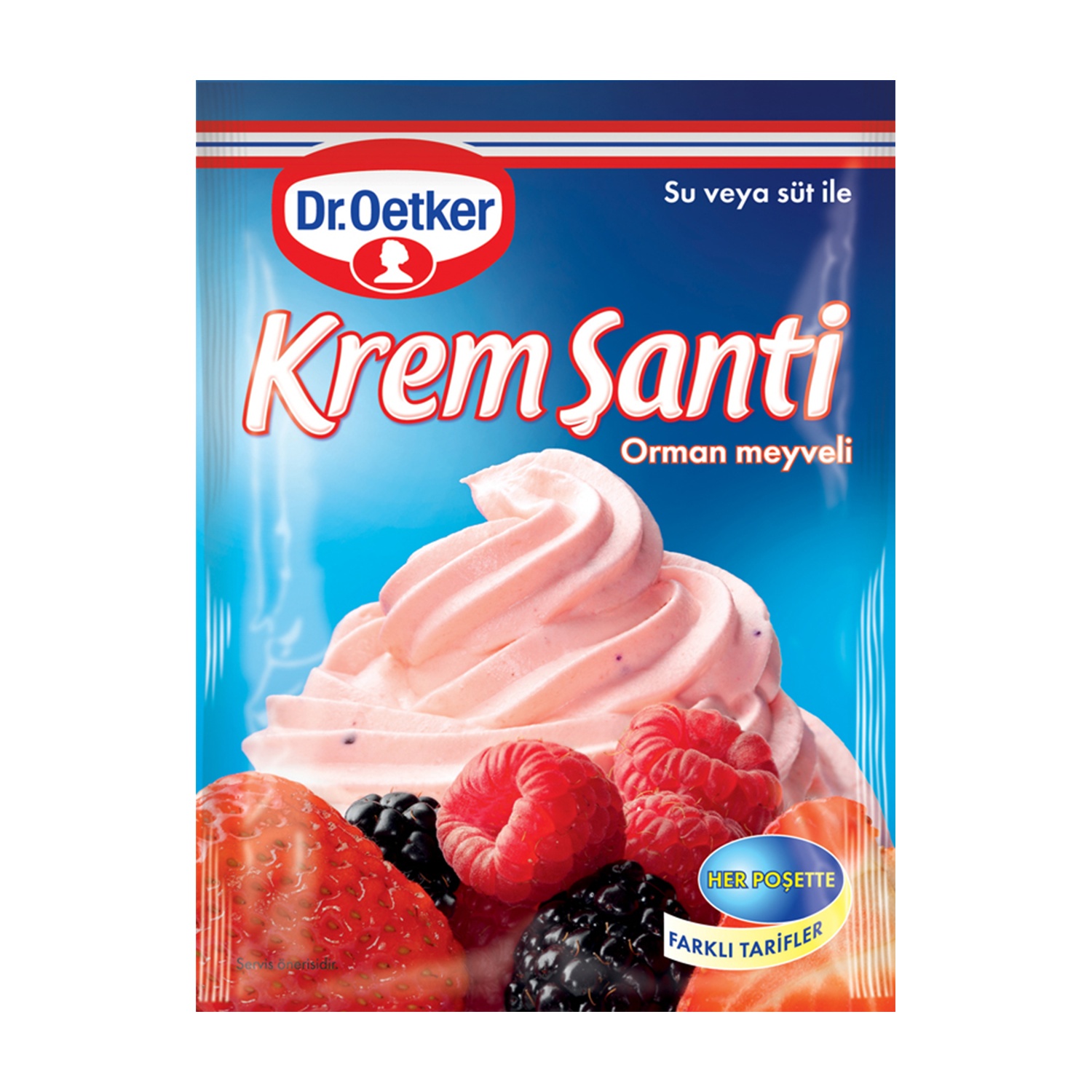 Dr. Oetker Orman Meyveli Krem Şanti 72 Gr