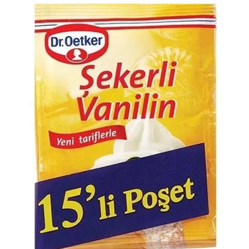 Dr. Oetker Şekerli Vanilin 15 Adet