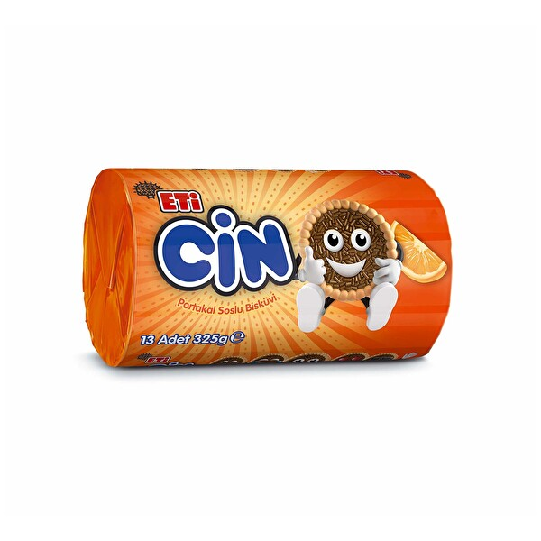 Eti Cin Bisküvi Portakal Jöleli 13 x 25 GR