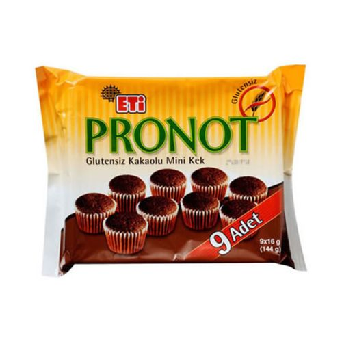 Eti Pronot Glutensiz Kakaolu Mini Kek 144 G