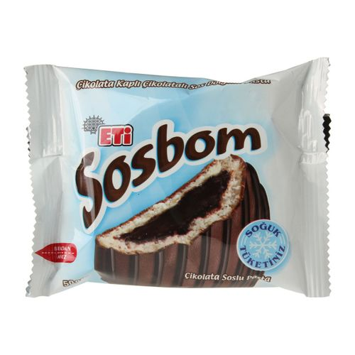 Eti Sosbom Çikolatalı Kek 50 Gr