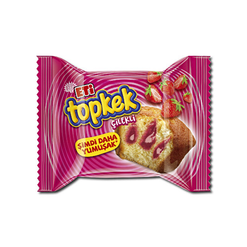 Eti Topkek Kek Çilekli 40 GR