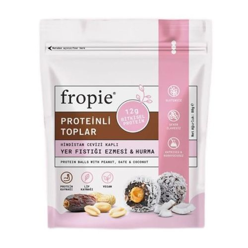 Fropie Probiyo & Yerfıstıklı Hurma Topu 80 Gr