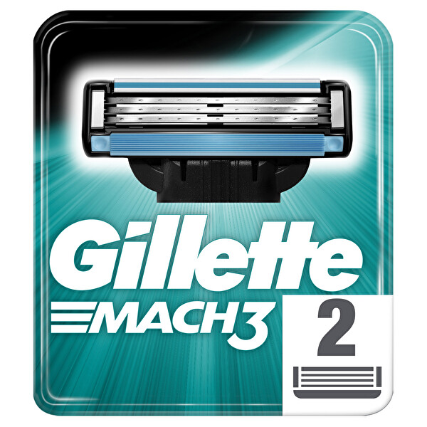Gillette Mach3 Bıçak 2 Adet