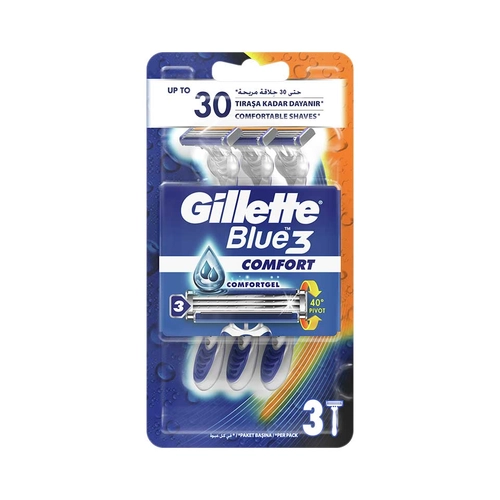 Gillette Tıraş Bıçağı Blue 3 Adet