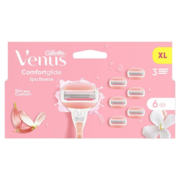 Gillette Venus Spa Breeze Yedek Bıçak 6 Adet