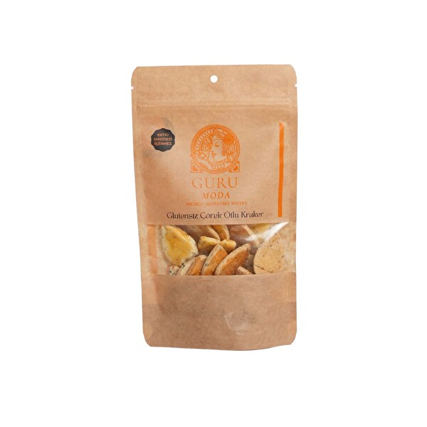 Guru Moda Glutensiz Çörekotlu Kraker 80 Gr