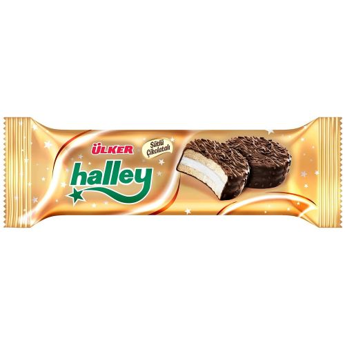 Halley Bisküvi Çikolata Kaplı Granüllü 198 Gr