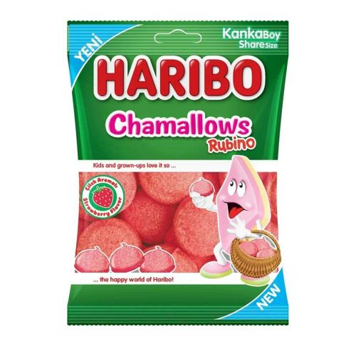 Haribo Chamalows Rubino 70 Gr