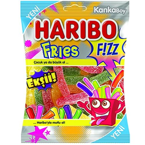 Haribo Sour Worms 70 Gr