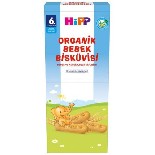 Hipp Organik Bebek Bisküvisi 180 Gr