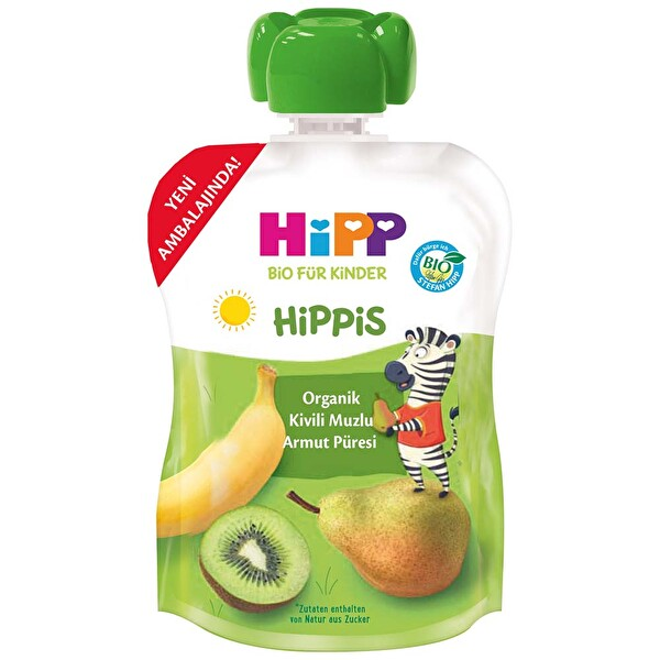 Hipp Organik Kivili Muzlu Armut Püresi 100 Gr