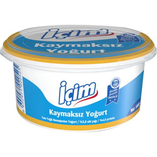 İçim Tam Yağlı Kaymaksız Yoğurt 1 Kg