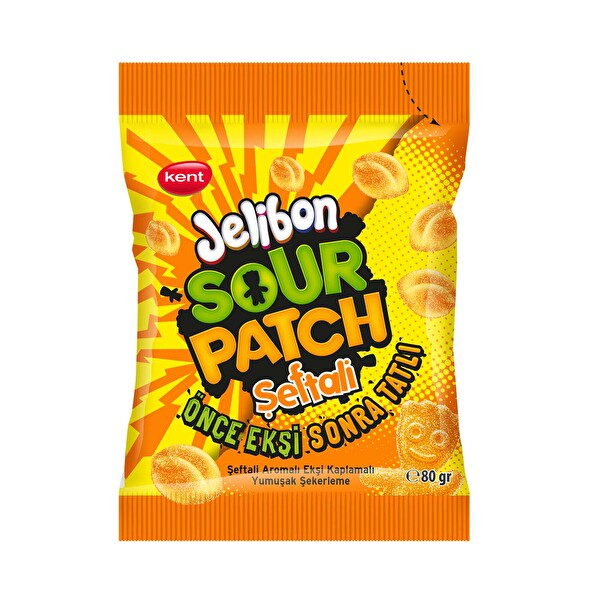 Jelibon Sour Patch Kids Şeftali Arm 80