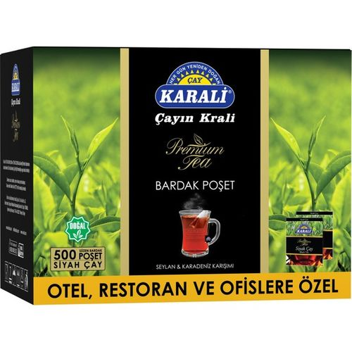 Karali Organik Siyah Çay 500 Gr