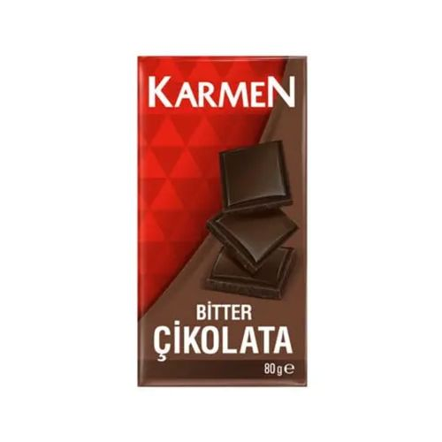 Karmen Bitter Çikolata 80 Gr