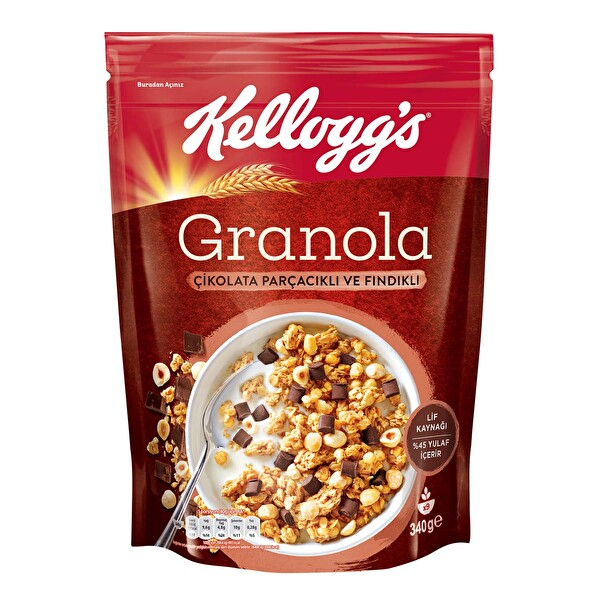 Kelloggs Çik. Parç. Ve Fndk Granola