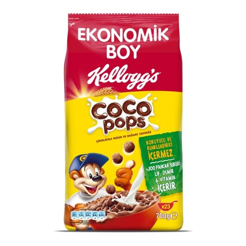 Kellogg's Coco Pops Mısır Gevreği 700 Gr