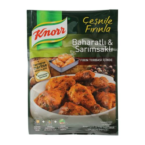 Knorr Baharatlı Sarımsaklı Fırında Tavuk 34 Gr